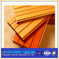 Hall Decoration Flame Retardant Perforated Wooden Acoustic Wall Panel